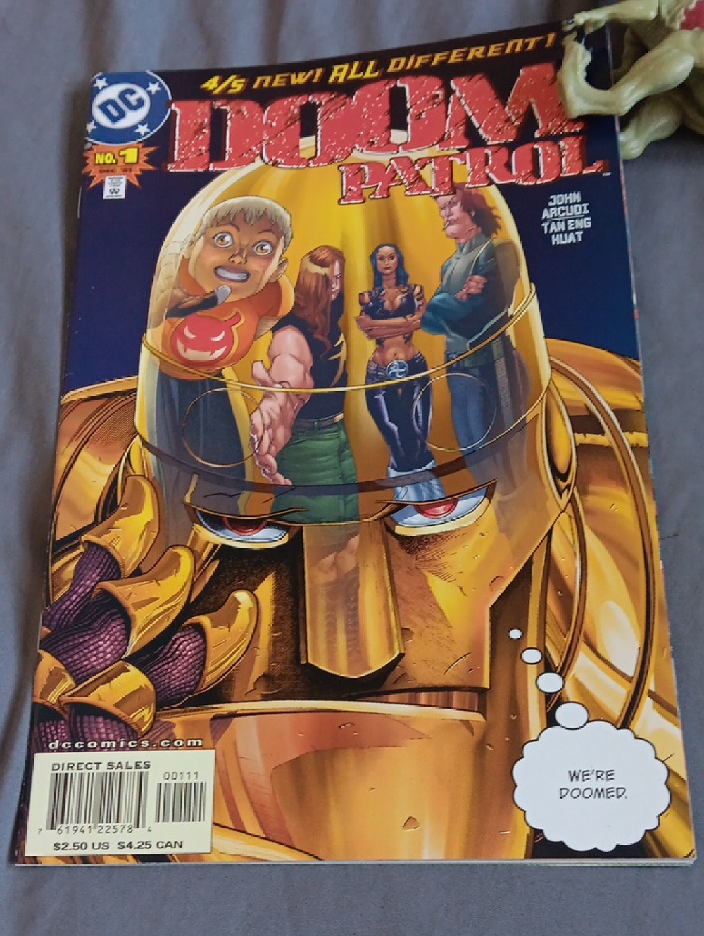 DC Comics Doom Patrol Comic Book # 01 2001 Vintage